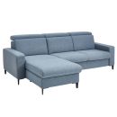 Eckkombination Westside Premium blau-grau
