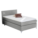 Boxspringbett Nora Grau 120 x 200 cm