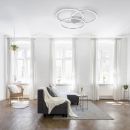 Paul Neuhaus 3-flg Deckenleuchte Q-KATE Aluminium