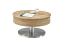 Couchtisch Suva mit Stauraum Asteiche furniert
