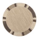 Webteppich Castle Stripe Beige-Braun 200 cm