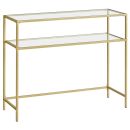 Konsolentisch Songmics Goldfarben