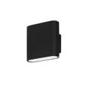 Fischer & Honsel Akku Wandlampe Magnetics Schwarz 10 x 10 cm