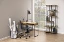 Design-Bücherregal Seaford Eiche 77 x 185 cm