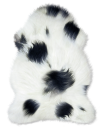 Nordlandschnuckenfelle Nordlandschnuckenfell Weiß 110 cm lang