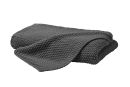 Hahn Strickdecke Anthrazit 130 x 170 cm