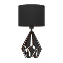 EGLO Tischlampe 1-flg Carlton 5