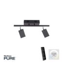 Paul Neuhaus LED Spot Pure-Mira 2-flg schwarz