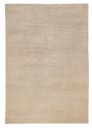 Beiger Teppich aus Wolle, rechteckig, einfarbig, moderner Wohnzimmerteppich, minimalistisches Design