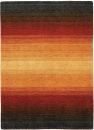 Handloom aus Indien Rainbow Mehrfarbig 170 x 240 cm