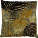 Trendhopper Zierkissen Palm Kupfer 45 x 45 cm
