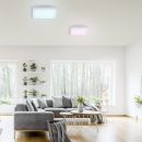 Deckenleuchte Q-FRAMELESS weiss