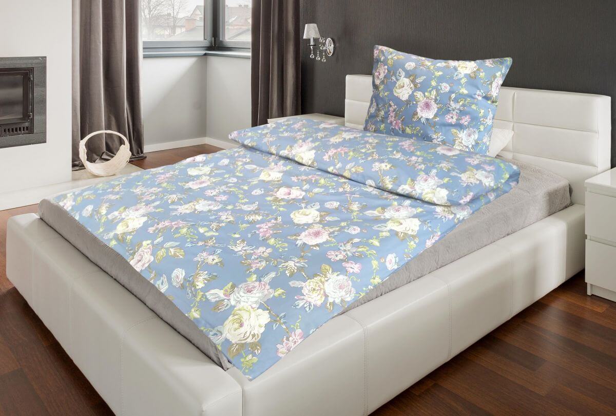 Bettwäsche Pippa 155x220cm, blau Bettwäsche Pippa 155x220cm, blau