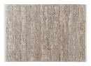 Webteppich Navi mit Fransen Grau-Beige 80 x 200 cm