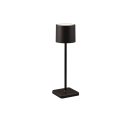 Reality Leuchten AKKU Tischlampe Fernandez 1-fl Schwarz