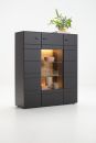 Vitrine Jacky Schwarz 120 x 141 cm