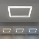 Paul Neuhaus LED Deckenleuchte Pure-Lines Alu 55 x 55 cm