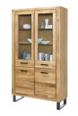 Vitrine Tina Eiche 110 x 200 cm Vitrine Tina Eiche 110 x 200 cm