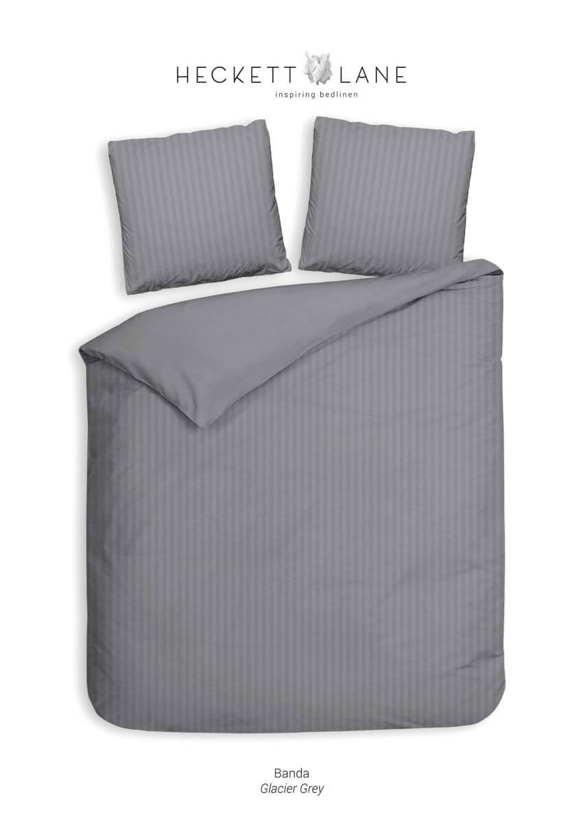 Bettwäsche Banda 200x200-2x80x80cm Glacier Grey Bettwäsche Banda 200x200-2x80x80cm Glacier Grey