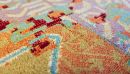 Webteppich Aryana Rot-Beige 200 x 290 cm