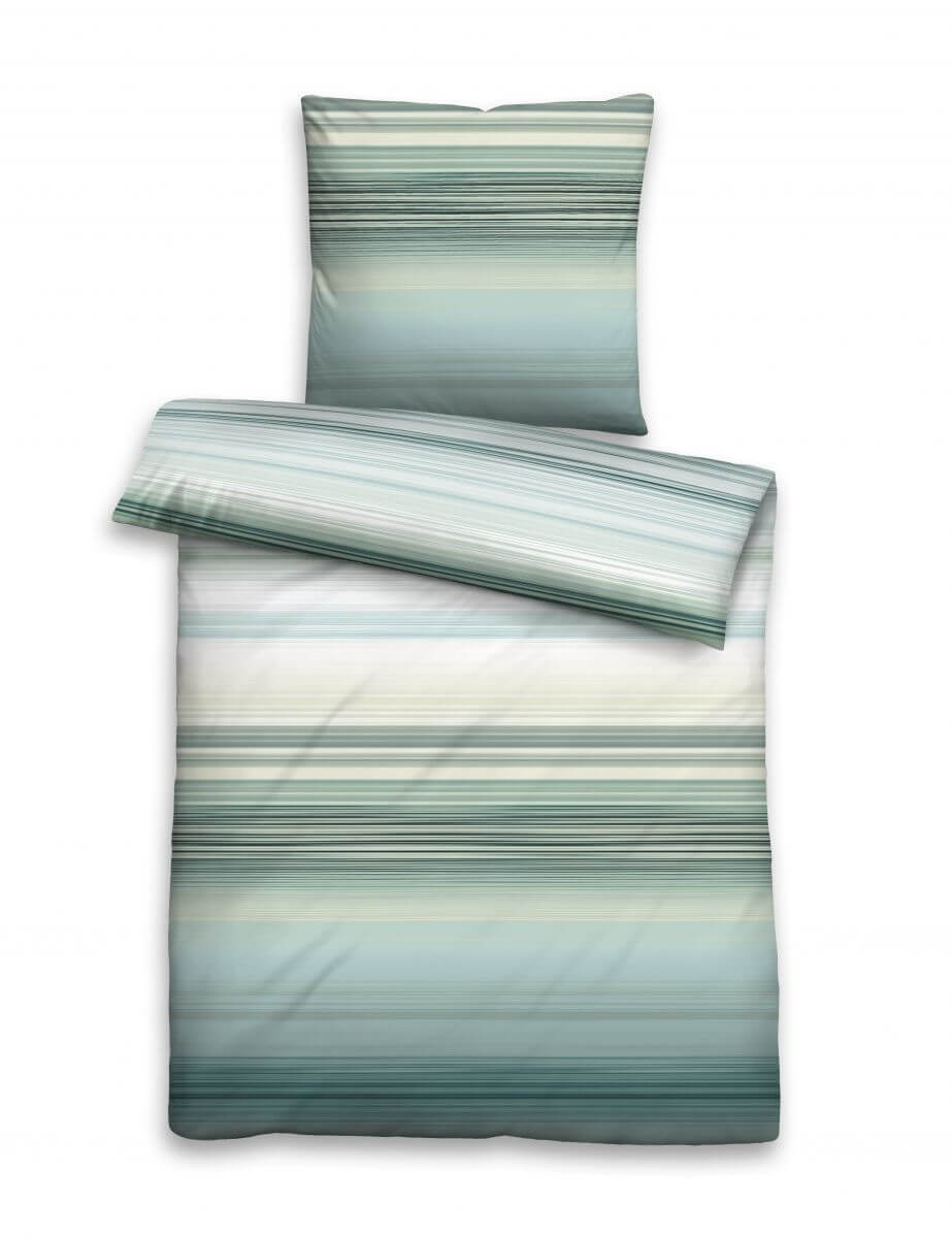 Edel Perkal Bettwäsche 155x220cm ciel Edel Perkal Bettwäsche 155x220cm ciel