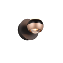 TRIO LED Wandlampe Orbit-S Schwarz