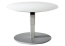 Couchtisch Glas weiß matt B:80cm