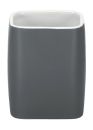 Zahnputzbecher Cubic Anthrazit B:7,4cm