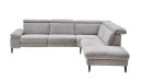 Polstergarnitur Relaxa Trend 1.0 Silber