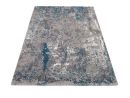Webteppich Locri Grau-Petrol 200 x 250 cm