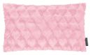 Fluffy Hearts Kissen 30x50cm, rose
