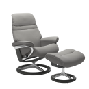 Stressless Sessel mit Hocker Sunrise Grau