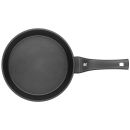 Schwarze Antihaft-Pfanne mit Griff, WMF-Logo, ideal zum Braten und Kochen in der Küche.