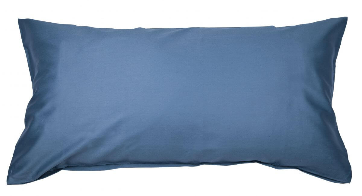 Colors Mako-Satin K.-Bezug 40x80cm jeansblau Colors Mako-Satin K.-Bezug 40x80cm jeansblau