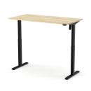 Schreibtisch eComo Akazie Schwarz 160 x 80 cm