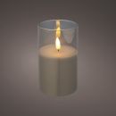 LED Wachskerze 7,5x13cm