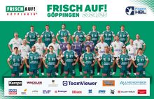 Mannschaftsbild vom Frisch Auf Göppingen 2024/2025