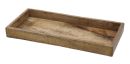 Deko-Tablett Mangoholz B40cm