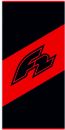 Lizenz Velourtuch F2 Logo 75 x 150 cm