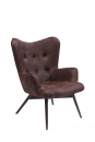 Sessel Angels Wings Black Brown Eco