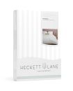Heckett Lane Bettwäsche Verpackung, weiß, mit Produktbild, 100% Baumwolle, moderner Look, Reißverschluss
