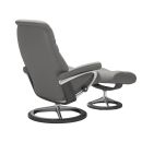 Stressless Sessel mit Hocker Sunrise Grau