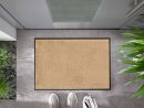 Fußmatte wash+dry Sandbraun 60 x 90 cm