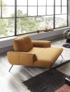 Recamiere Loveseat Dover XC gelb