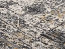 Webteppich Versailles Grau-Gold 240 cm