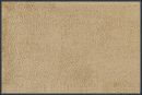 Beiger Teppich mit weicher, flauschiger Oberfläche, Nahaufnahme, texturiert, Wohnaccessoire, Teppichboden