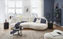 Design Sofa New Spirit 55 Bouclé Weiß
