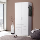Rauch Drehtürenschrank Celle 2 Türig 91x197cm