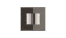 Badematte Capricio Taupe 40 x 50 cm