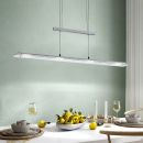 Fischer & Honsel LED Pendelleuchte Tenso TW 88 cm Nickel